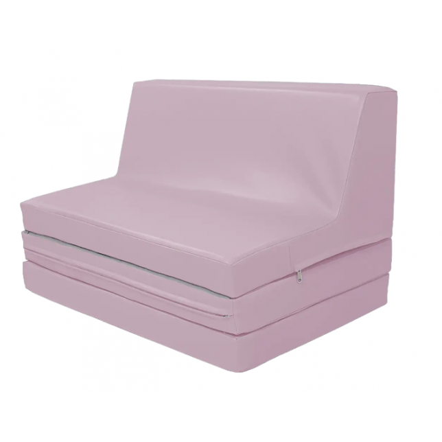 Sulankstoma minkšta sofa, eko odos