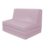 Sulankstoma minkšta sofa, eko odos