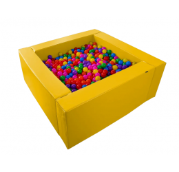 Baseinas  su kamuoliukais– 1,5 x 1,5 m, aukštis: 60 cm