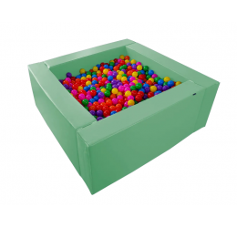 Baseinas  su kamuoliukais– 1,5 x 1,5 m, aukštis: 60 cm