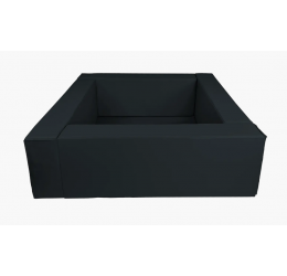 Kvadratinis kamuoliukų baseinas – 1,5 x 1,5 m, aukštis: 60 cm