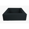 Kvadratinis kamuoliukų baseinas – 1,5 x 1,5 m, aukštis: 60 cm