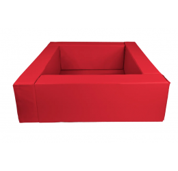 Kvadratinis kamuoliukų baseinas – 1,5 x 1,5 m, aukštis: 60 cm