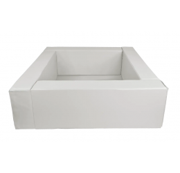 Kvadratinis kamuoliukų baseinas – 1,5 x 1,5 m, aukštis: 60 cm