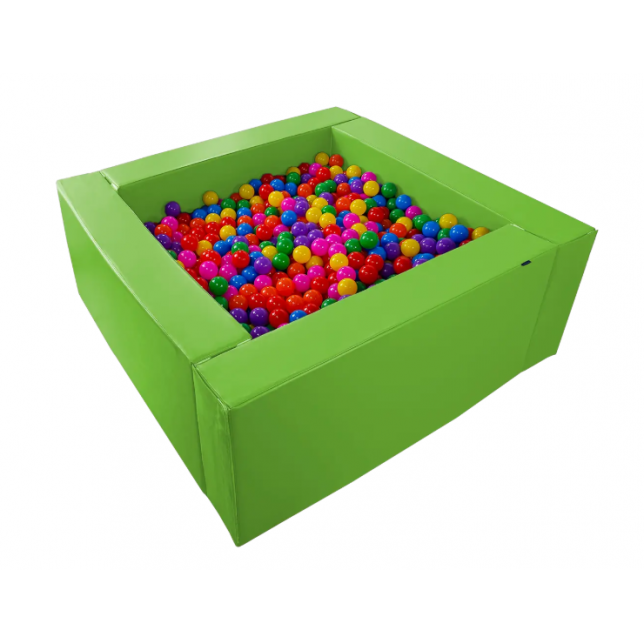 Kamuoliukų baseinas – 1,5 x 1,5 m, aukštis: 60 cm su kamuoliukais
