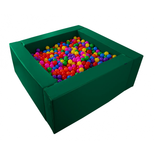 Kamuoliukų baseinas – 1,5 x 1,5 m, aukštis: 60 cm su kamuoliukais