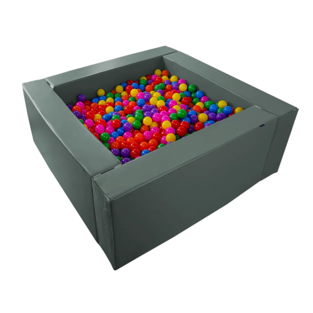 Kamuoliukų baseinas – 1,5 x 1,5 m, aukštis: 60 cm su kamuoliukais