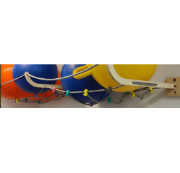Kamuolių laikiklis 200 cm x 70 cm