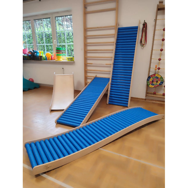 Čiuožykla 240 cm ilgio „Minkšti ritinėliai“