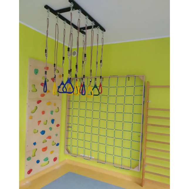 Prie sienos pritvirtinta laipiojimo siena 240 cm x 125 cm