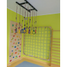Prie sienos pritvirtinta laipiojimo siena 240 cm x 125 cm