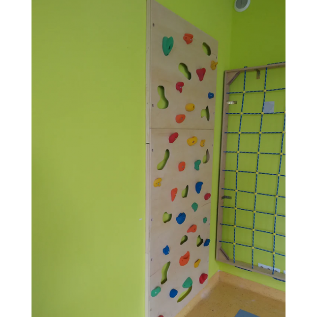 Prie sienos pritvirtinta laipiojimo siena 240 cm x 125 cm
