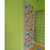 Prie sienos pritvirtinta laipiojimo siena 240 cm x 125 cm