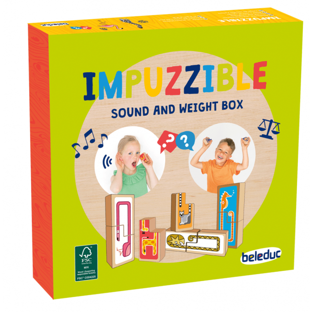 Beleduc lavinamasis žaidimas "IMPUZZIBLE 2 in 1"