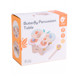 CLASSIC WORLD Montessori pastelinis drugelio plaktukas