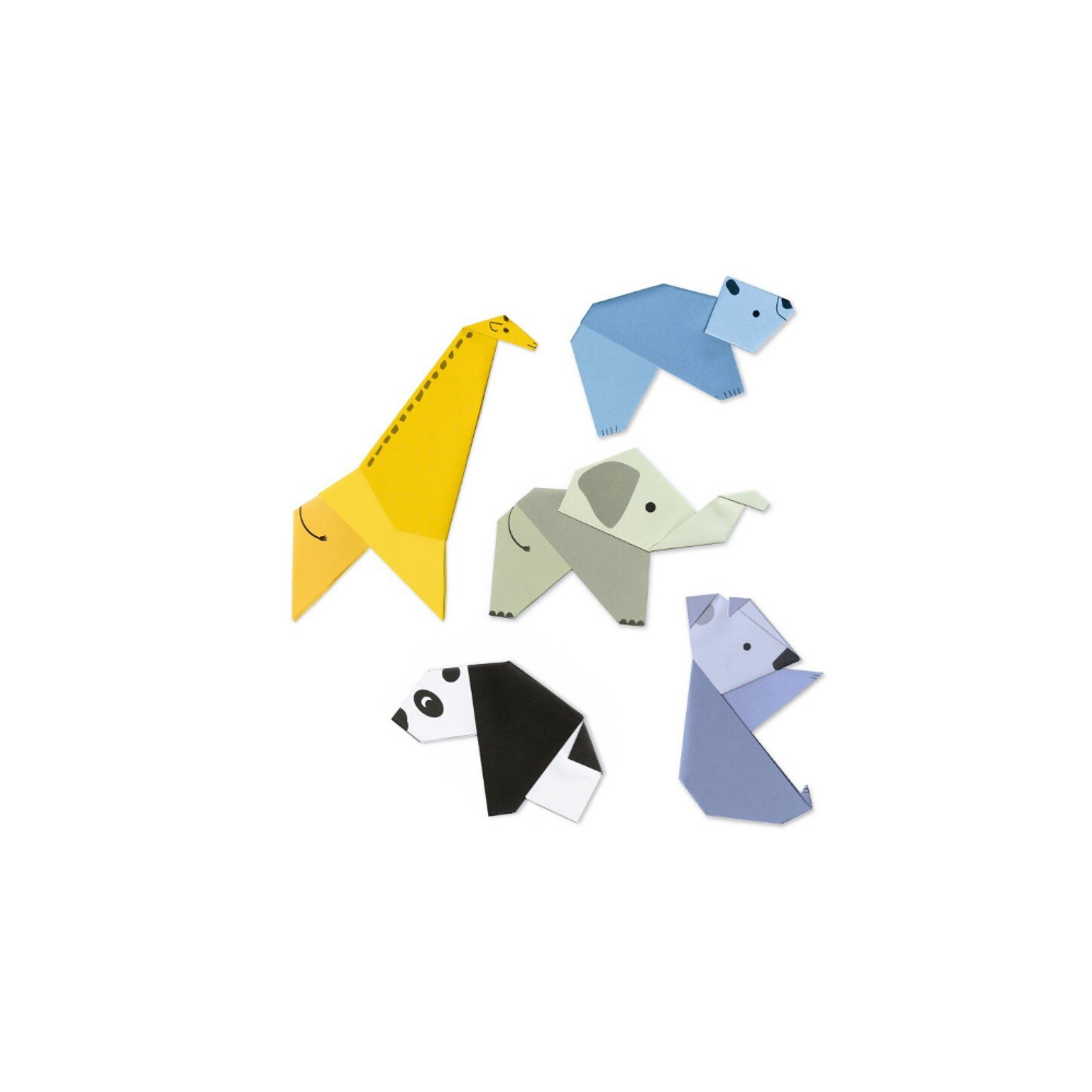 Origami kūrybinis rinkinys '' 3D Popieriniai Gyvūnai'' 4-7m.