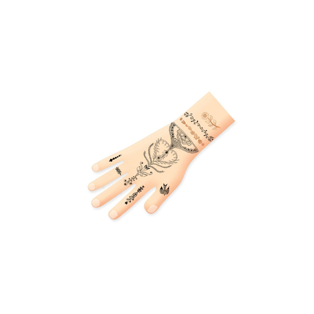 Tatuiruotės - Rytų raštai (50+ tatuiruočių)