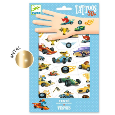Tatuiruotės - Greiti automobiliai (50+ tatuiruočių)