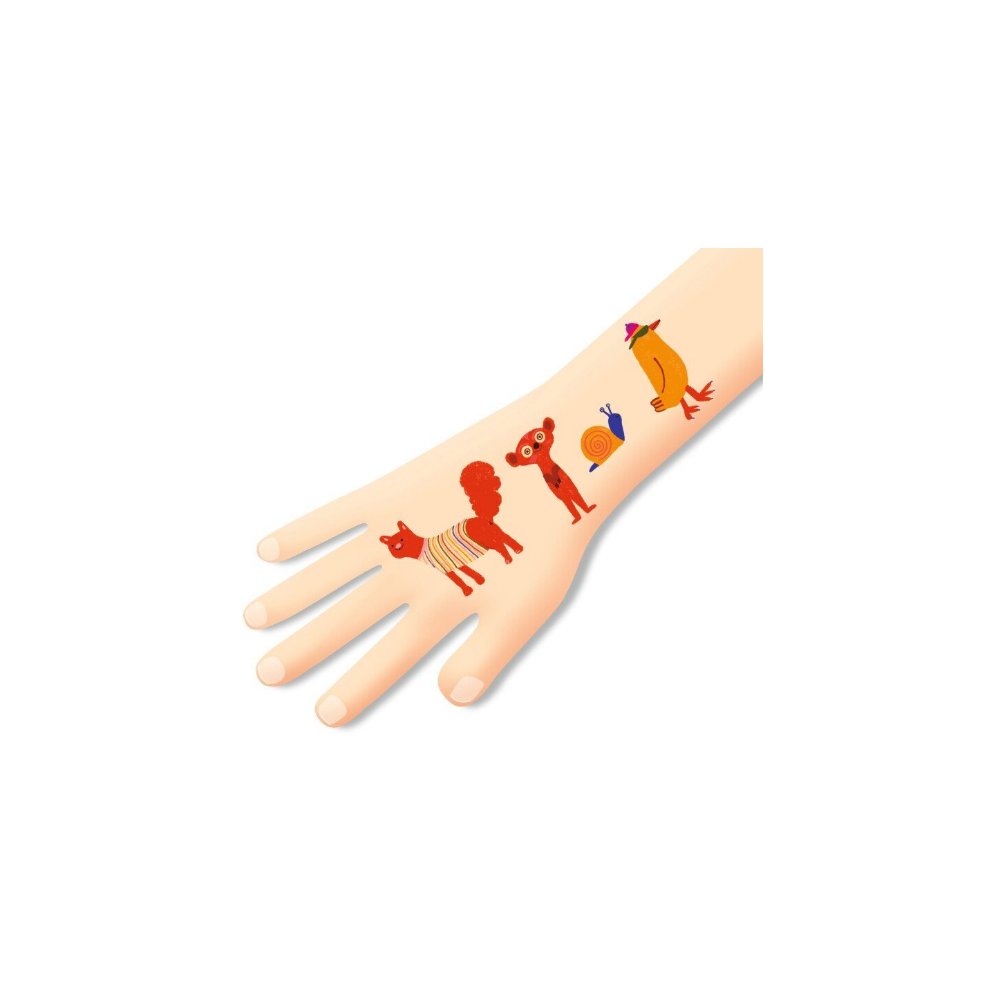 Tatuiruotės - Linksmi gyvūnai (50+ tatuiruočių)