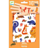 Tatuiruotės - Linksmi gyvūnai (50+ tatuiruočių)