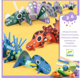 Sukimas su pūkuotomis vėtutėmis- Baisūs dinozaurai