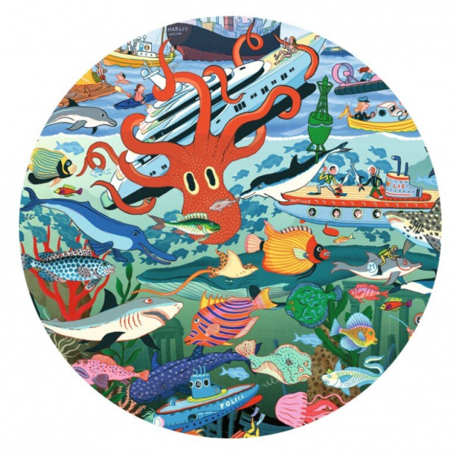 Dėlionė - Jūros paslaptys (200 detalių)