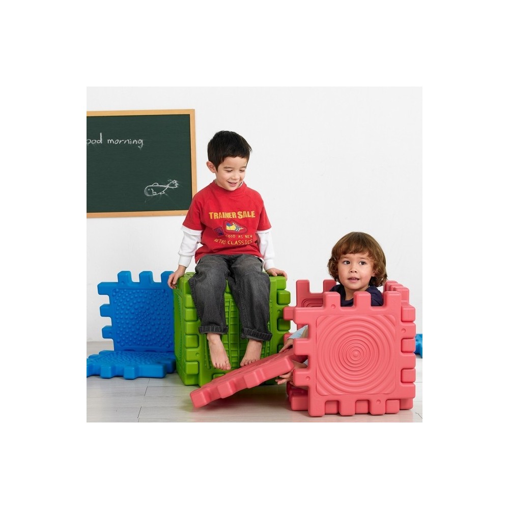 „We-Block Tactile“–sensorinis konstravimo ir tyrinėjimo rinkinys