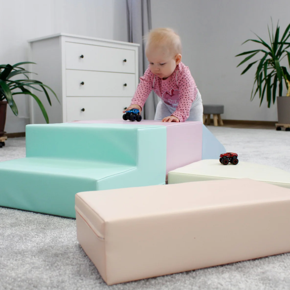 „Corner Climber“ – minkštas motorikos lavinimo rinkinys