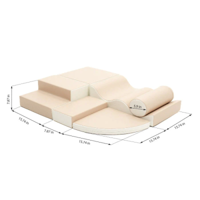 ,,Explorer" minkštų žaidimų rinkinys, smėlio spalva