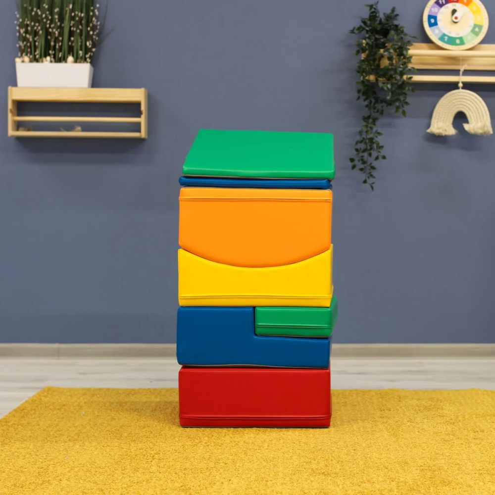,,Little Crawler" minkštas tyrinėjimo ir judėjimo rinkinys, daugiaspalvis
