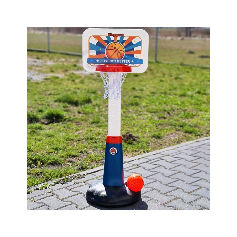 WOOPIE krepšinio komplektas 99–125 cm + kamuolys + pompa
