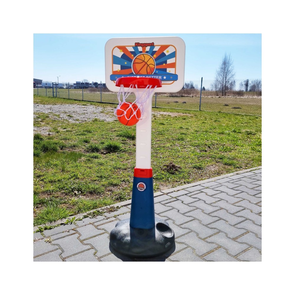 WOOPIE krepšinio komplektas 99–125 cm + kamuolys + pompa
