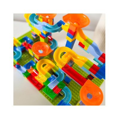WOOPIE „Ball Track“–rutuliuku trasos ir čiuožyklos rinkinys, 340 vnt.