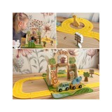 „TOOKY TOY“ nešiojamų žaislinių gyvūnėlių rinkinys „Mini Zoo“