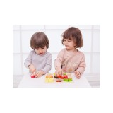 „CLASSIC WORLD“ Montessori vaisių pjaustymo rinkinys su „Velcro“ lipdukais, 20 vnt.