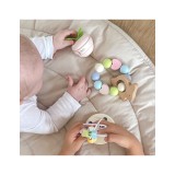 „CLASSIC WORLD“ pastelinių spalvų žaislų rinkinys kūdikiams–pirmieji žaislai nuo gimimo