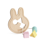 CLASSIC WORLD „Pastel Baby Box“ – pirmieji mokomieji žaislai vaikams nuo 12 iki 18 mėnesių