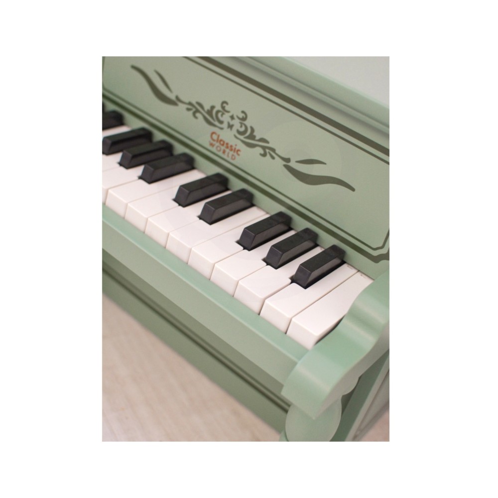 CLASSIC WORLD: vintažinis pianinas + mokomoji knyga.