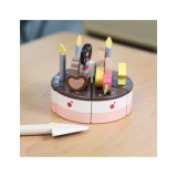 CLASSIC WORLD Medinis gimtadienio tortas pjaustymui, 19 vnt.