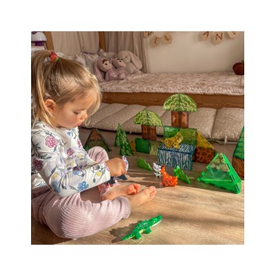 Woopie 3D magnetinis konstruktorius ''Džiunglių Gyvūnai''