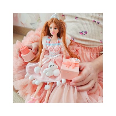WOOPIE ROYAL Emi Kalėdų princesės lėlė su meškiuku