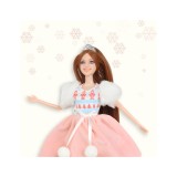 WOOPIE ROYAL Emi Kalėdų princesės lėlė su meškiuku