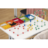 Edukacinis konstravimo rinkinys „Geometrijos pasaulis“ – 420 dalių