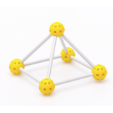 Edukacinis konstravimo rinkinys „Geometrijos pasaulis“ – 420 dalių