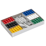 Edukacinis konstravimo rinkinys „Geometrijos pasaulis“ – 420 dalių
