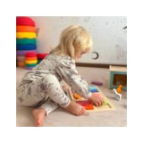 WOOPIE GREEN „Box XXL“ – „Montessori“ ugdomoji 7-in-1 sensorinė dėžutė, skirta 31–36 mėnesių vaikams, FSC