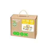 WOOPIE GREEN „Box XXL“ – „Montessori“ ugdomoji 7-in-1 sensorinė dėžutė, skirta 31–36 mėnesių vaikams, FSC