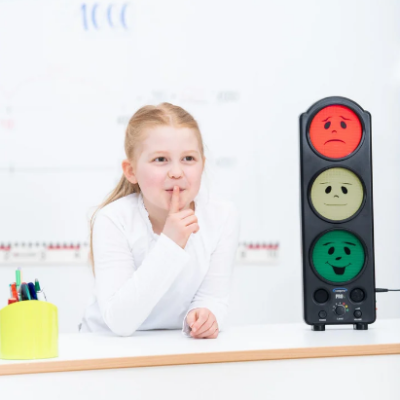 Triukšmo lygio indikatorius „Noise Traffic Light PRO“