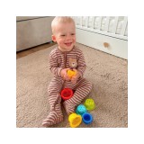 WOOPIE GREEN „Box 6in1“ 13–15 mėn. Montessori sensorinis žaislų rinkinys.