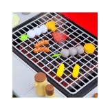 „WOOPIE Grill“ interaktyvusis LED Barbekiu (BBQ) rinkinys „Sodo kepsninė“, XL, 41 vnt.